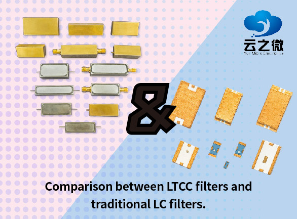 Comparación entre filtros LTCC y filtros LC tradicionales.