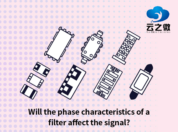 ¿Las características de fase de un filtro afectarán la señal?