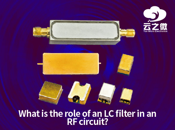 ¿Cuál es el papel de un filtro LC en un circuito de RF?