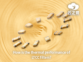 ¿Cómo es el rendimiento térmico de los filtros LTCC?